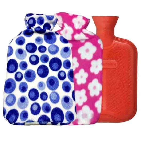 Multicolor Hot Water Bag With Cover – 2 Liter