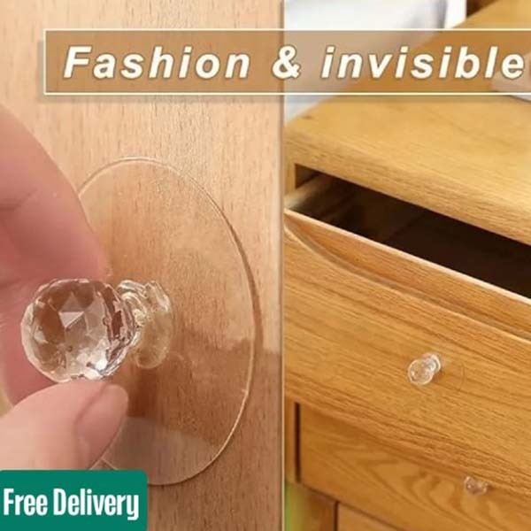 Self Adhesive Diamond Hooks-10 pcs