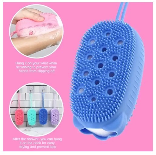 Silicone Body Scrubber Bath Sponge