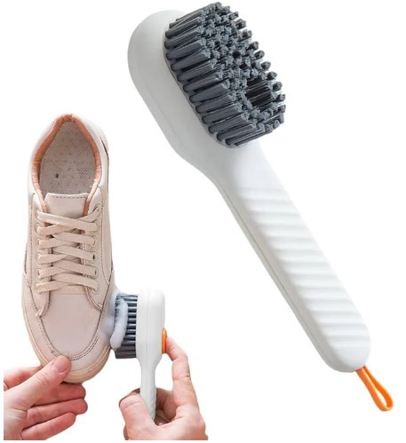 Brush with Soap Dispenser